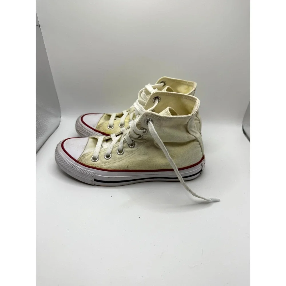 Converse Chuck Taylor All Star Hi M7650 Womens 5‎ Sneaker Optical White Canvas